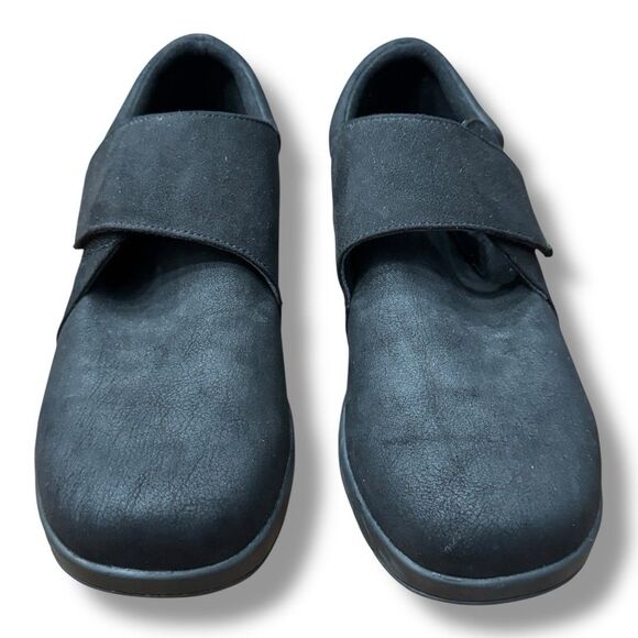 Drew Shoes Moonwalk Black 14100 Casual Shoe Orthopedic Slip On Women's Size 11 - Picture 4 of 12